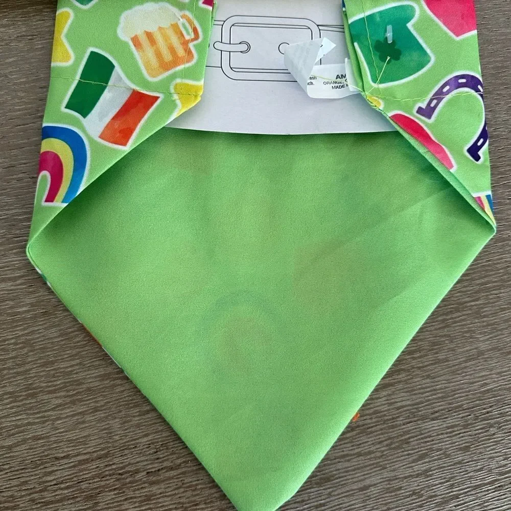 St. Patrick’s Day Dog Pet Collar Bandana Lucky Charms